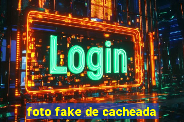 foto fake de cacheada